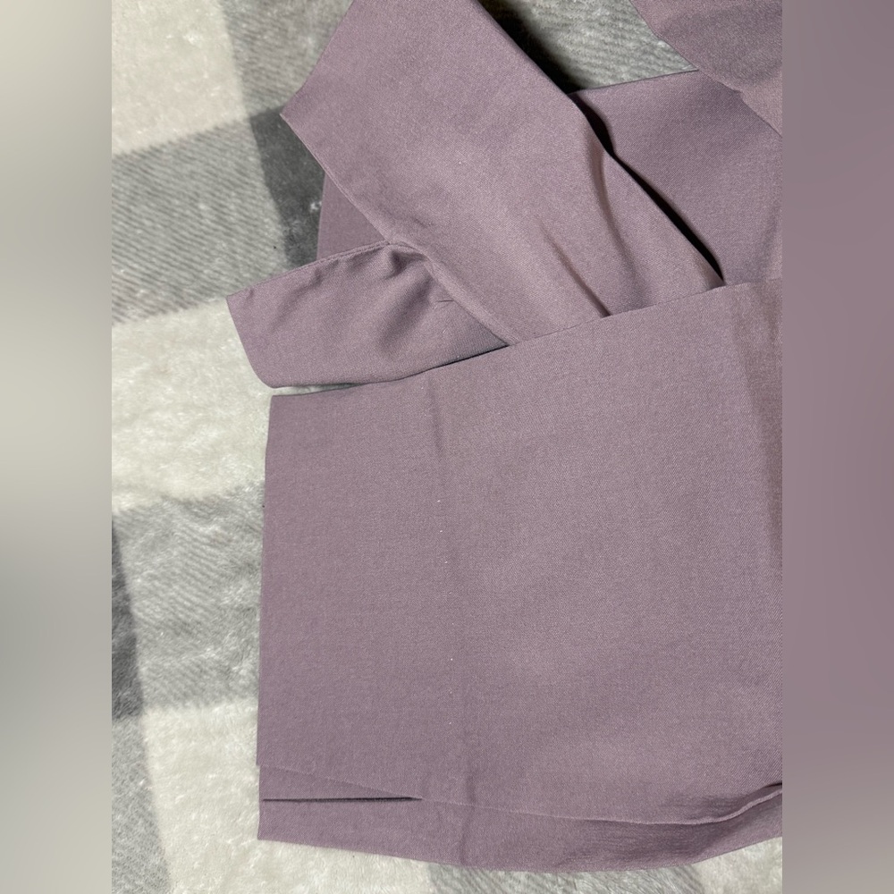 Marla Wynne Soft Lavender Capri Stretch Pants Size 14 🆕 - Picture 8 of 8